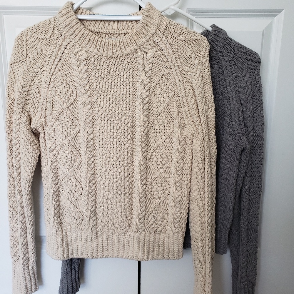 LL Bean Fisherman Sweaters